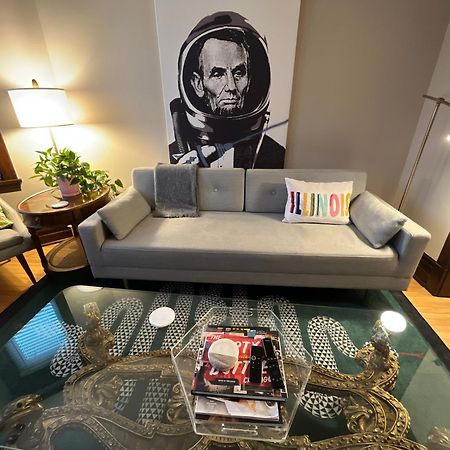 2Br 1Ba Irving Park Updated Vintage Top Unit 2-Flat Σικάγο Εξωτερικό φωτογραφία